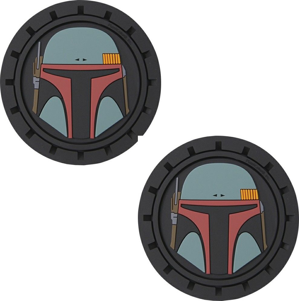 Plasticolor Star Wars Boba Fett Cup Holder Coaster Inserts